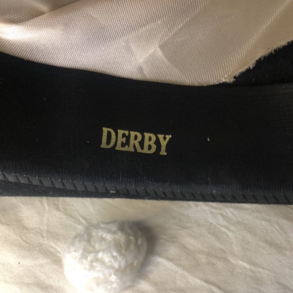 DESIGNER COLLECTION black wool Derby Men’s hat. Size 7 1/2. - Picture 3 of 12